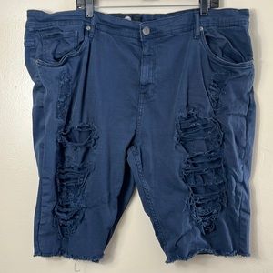 Jordan Craig distressed short pants men’s size 44